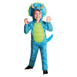 Blå Dinosaur Barn Kostyme