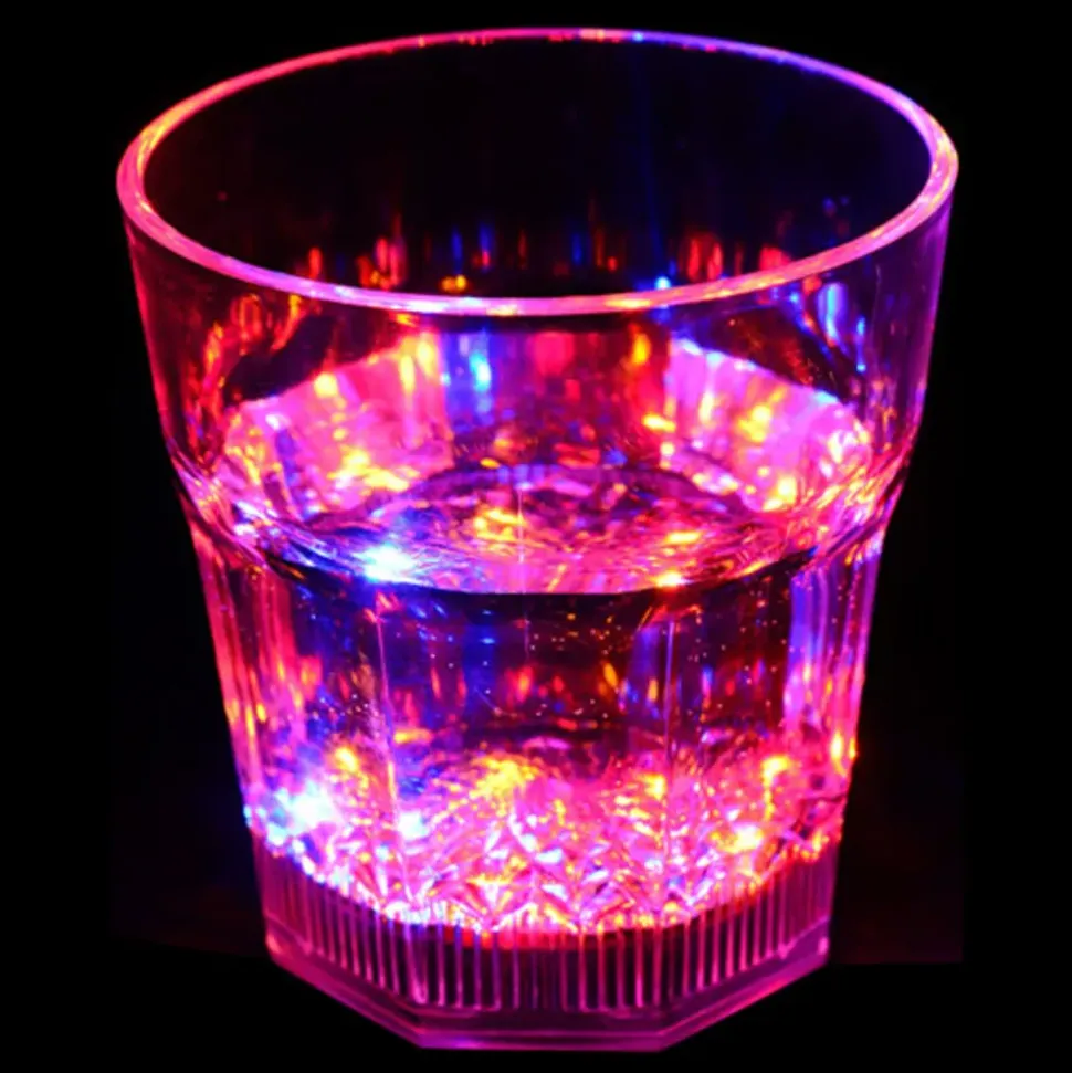Blinkende Whiskyglass