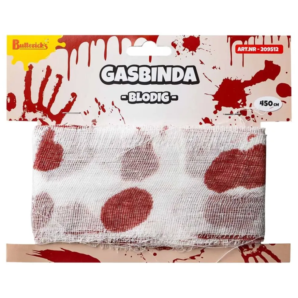 Blodig Gasbind