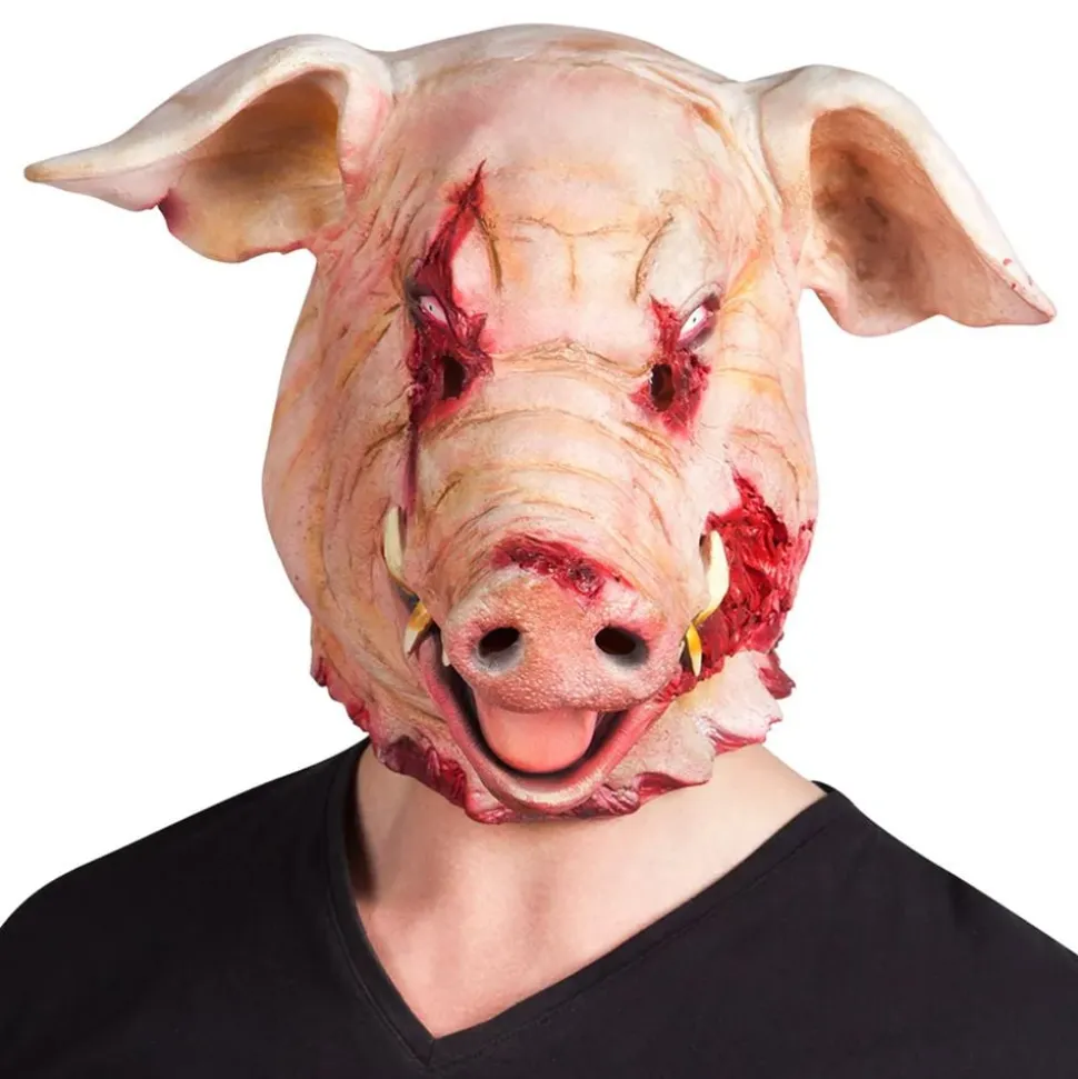 Blodig Grisemaske