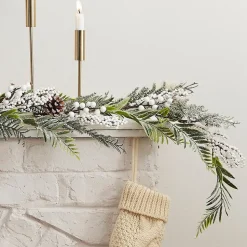 Blomstergirlander Snowy Jul
