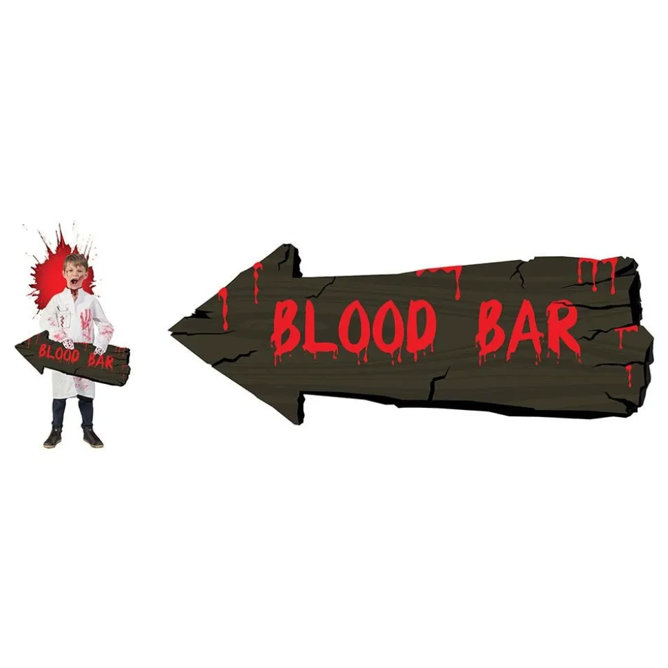 Blood Bar Veggskilt
