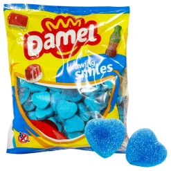 Blue Razz Hjerter Storpakning