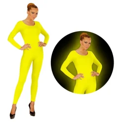 Bodysuit UV Neon Gul