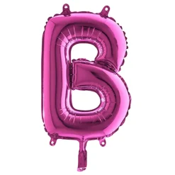 Bokstavballong Mini Rosa