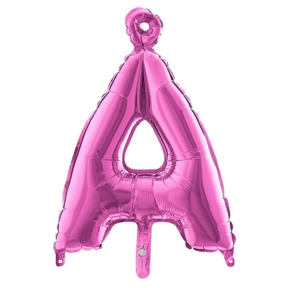 Bokstavballong Mini Rosa