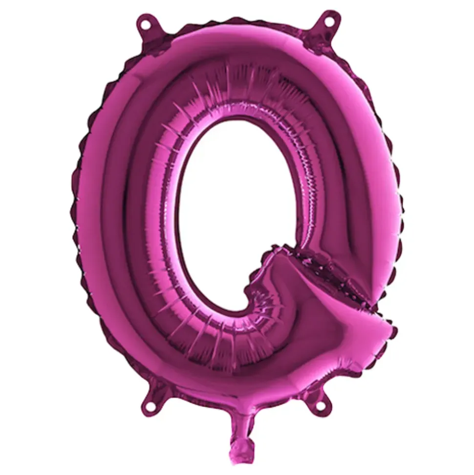 Bokstavballong Mini Rosa