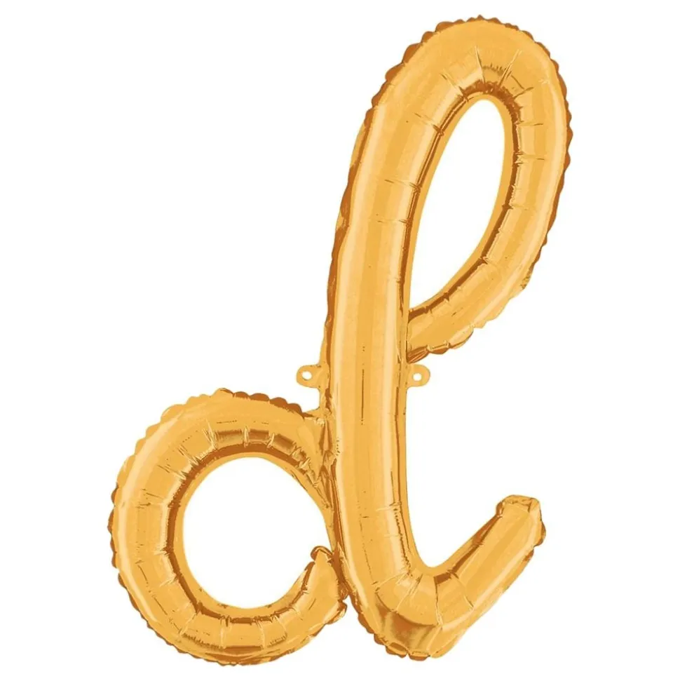 Bokstavballong Script Gull