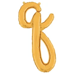 Bokstavballong Script Gull