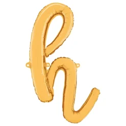 Bokstavballong Script Gull