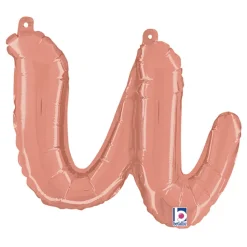 Bokstavballong Script Roségull