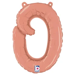 Bokstavballong Script Roségull