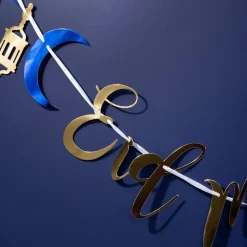 Bokstavbanner Eid Mubarak