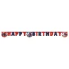 Bokstavgirlander Happy Birthday Spiderman