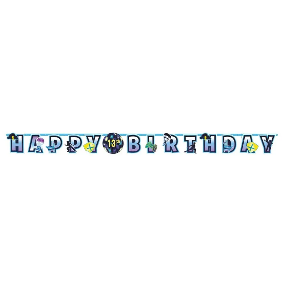 Bokstavgirlander Happy Birthday Battle Royale