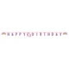 Bokstavgirlander Happy Birthday Unicorn