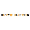 Bokstavgirlander Happy Halloween Svart/Oransje