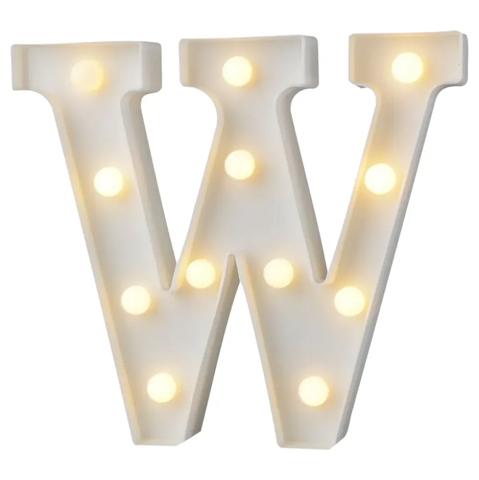 Bokstav med LED-Belysning