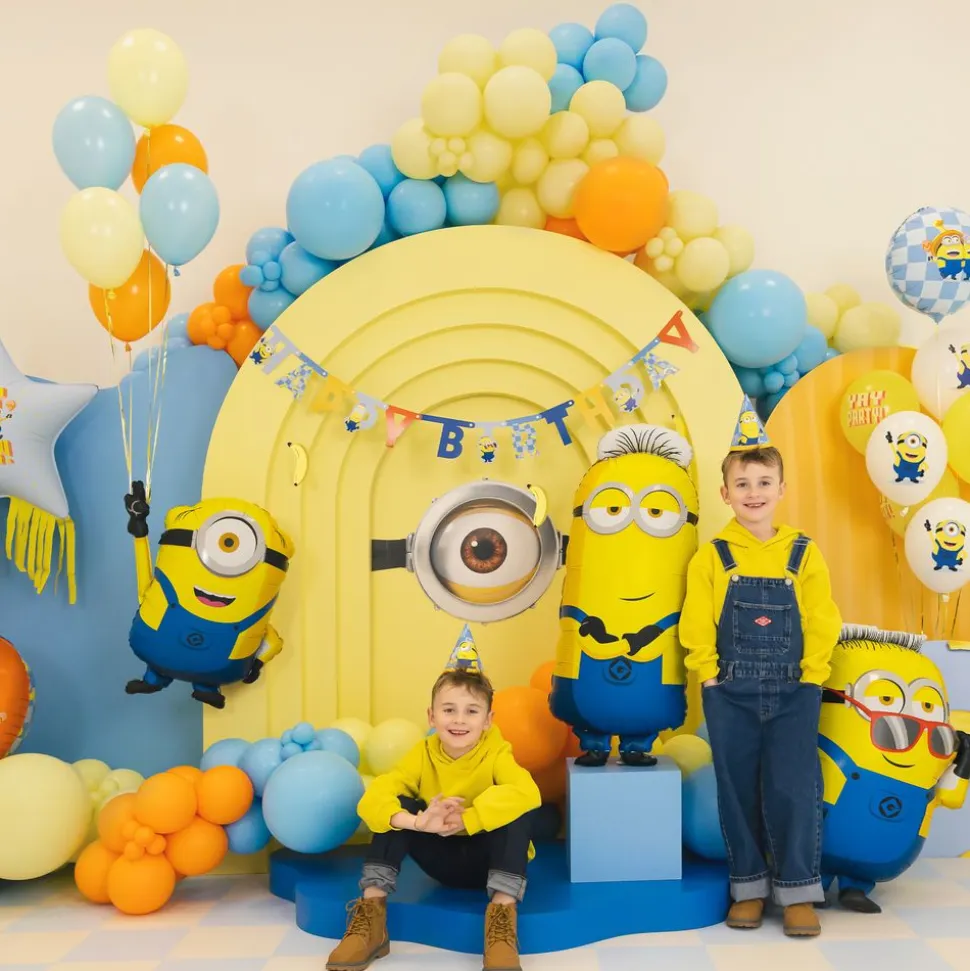 Bokstavsgirlander Happy Birthday Minions