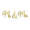 Bokstavsgirlander Mr & Mrs