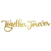 Bokstavsgirlander Together Forever