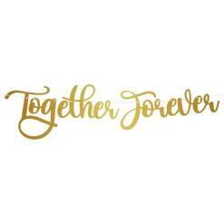 Bokstavsgirlander Together Forever