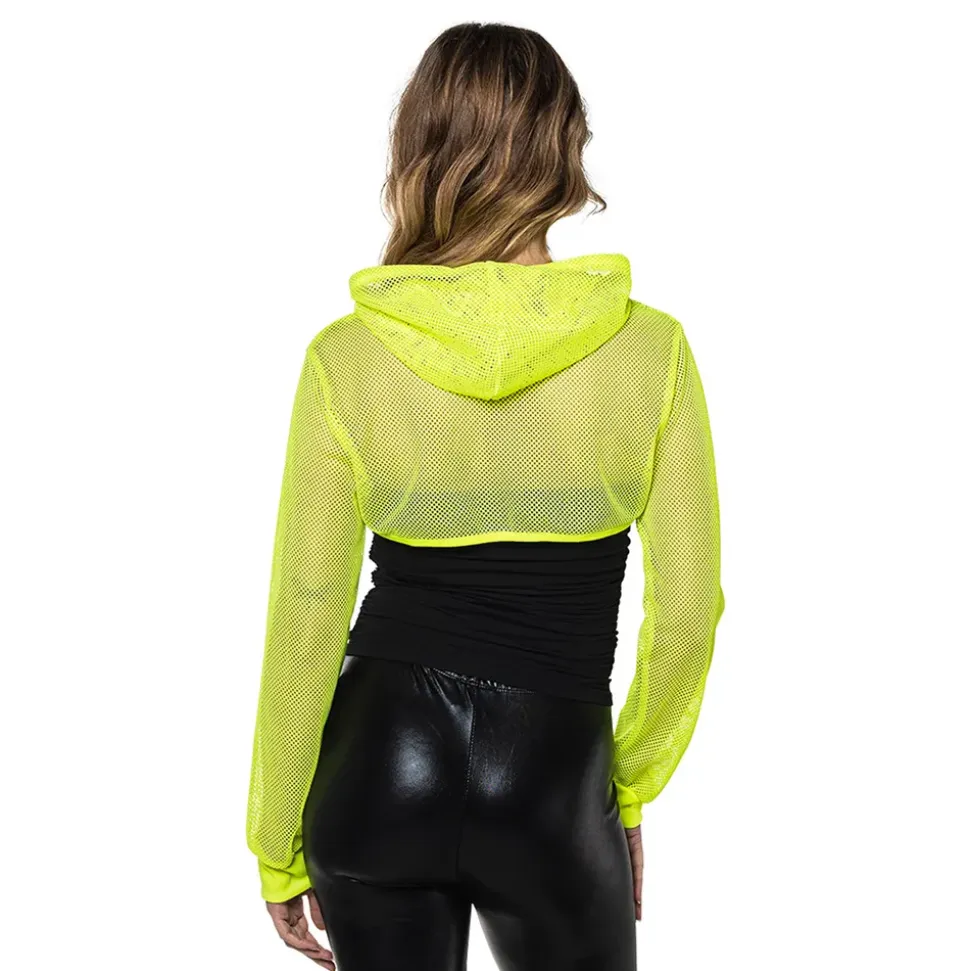 Bolero Fishnet UV Neongul