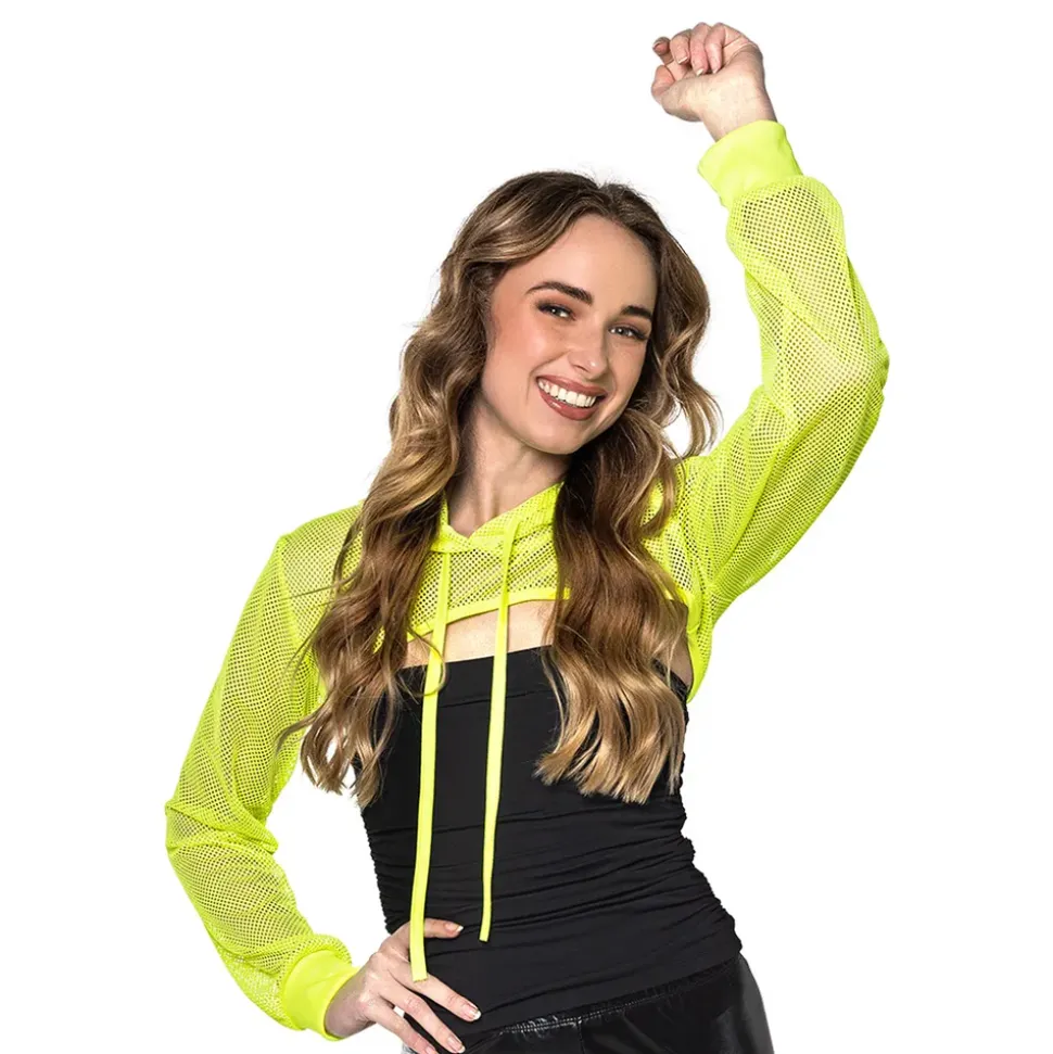 Bolero Fishnet UV Neongul