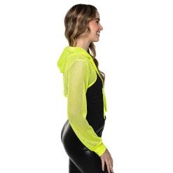 Bolero Fishnet UV Neongul