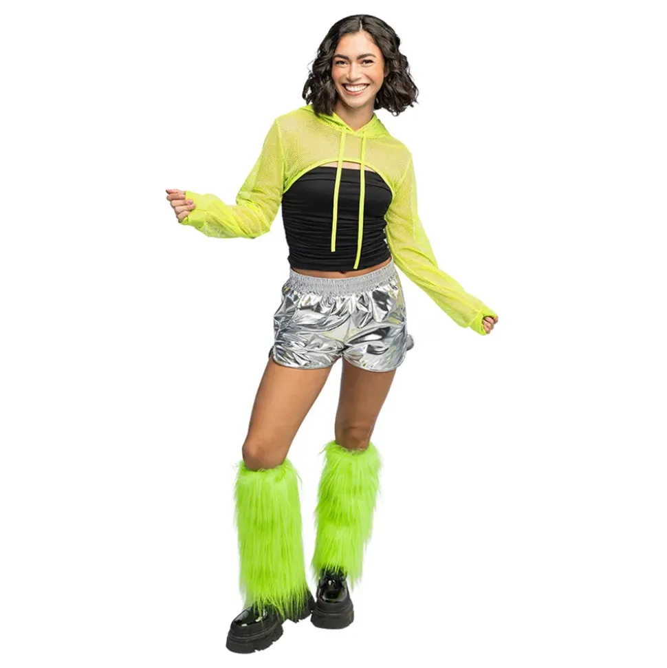 Bolero Fishnet UV Neongul