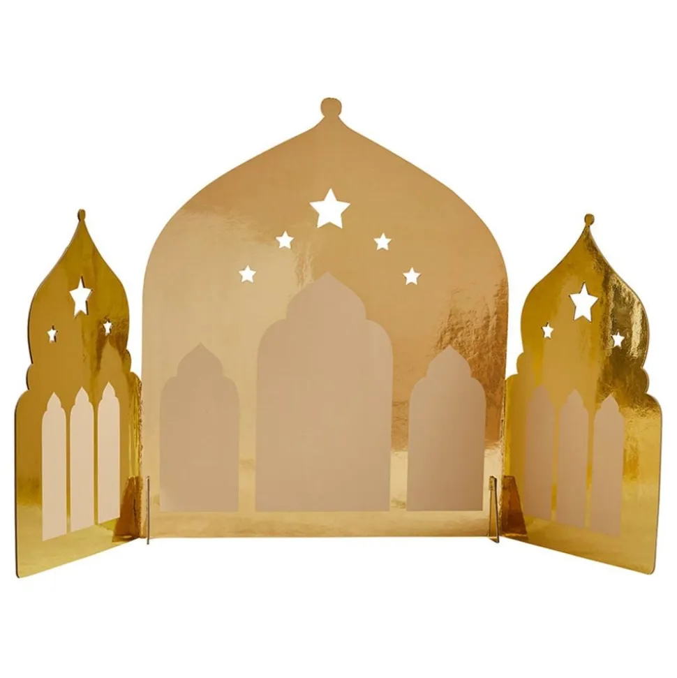 Borddekorasjon Eid Mubarak Tempel Gull