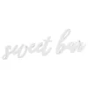 Borddekorasjon Sweet Bar Hvit