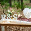 Borddekorasjon Wish Table Hvit