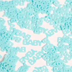 Bordkonfetti Baby Blå