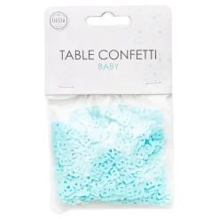 Bordkonfetti Baby Blå