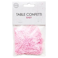 Bordkonfetti Baby Rosa