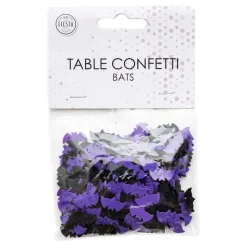 Bordkonfetti Flaggermus Svart/Lilla
