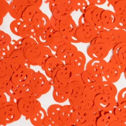 Bordkonfetti Halloweengresskar Oransje