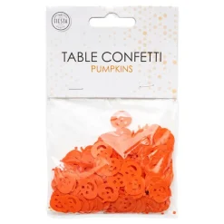 Bordkonfetti Halloweengresskar Oransje