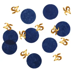 Bordkonfetti Happy 25th True Blue
