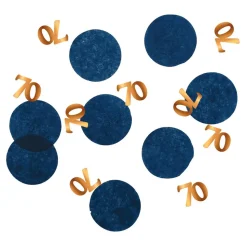 Bordkonfetti Happy 70th True Blue