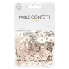 Bordkonfetti Hjerter Kontur Roségull Metallic