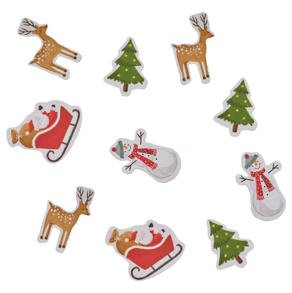 Bordkonfetti Julefigurer