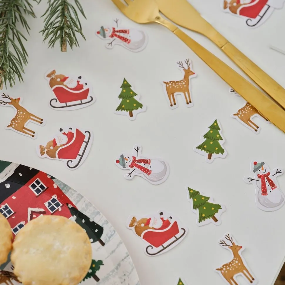 Bordkonfetti Julefigurer