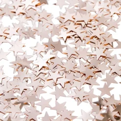 Bordkonfetti Stjerner Roségull Metallic