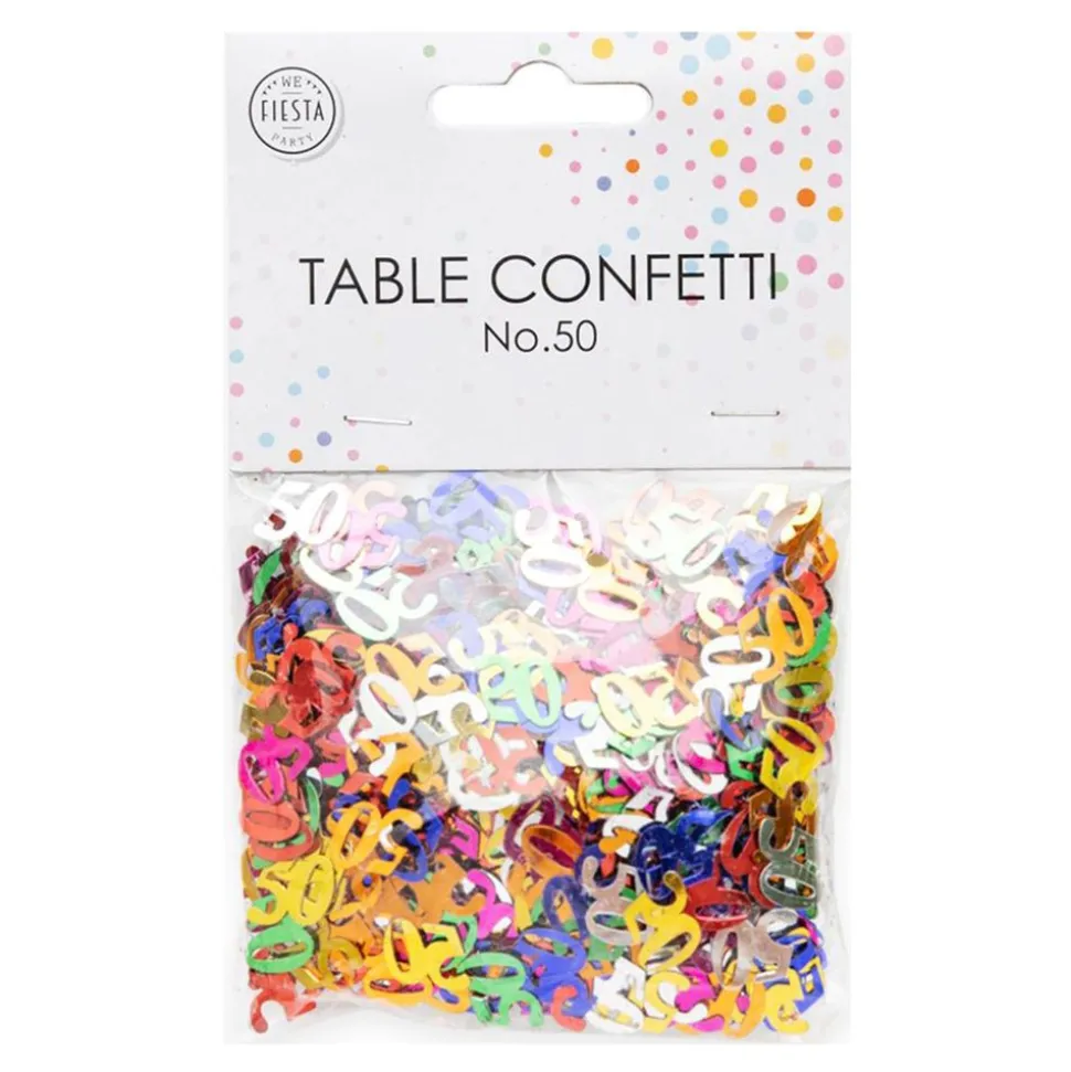 Bordkonfetti Tall 50 Fargemiks Metallic