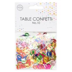 Bordkonfetti Tall 10 Fargemiks Metallic