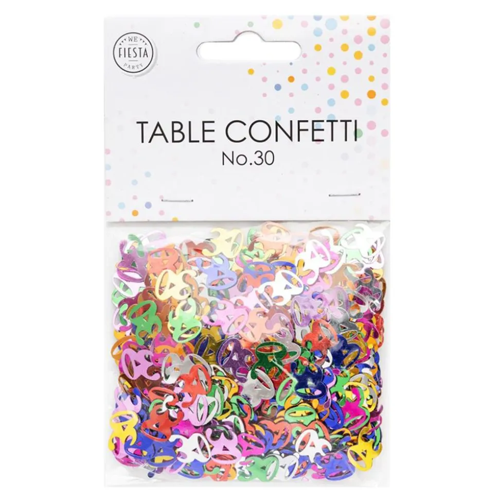 Bordkonfetti Tall 30 Fargemiks Metallic
