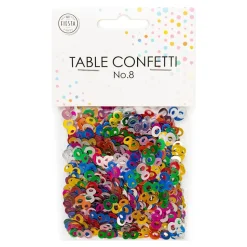 Bordkonfetti Tall 8 Fargemiks Metallic
