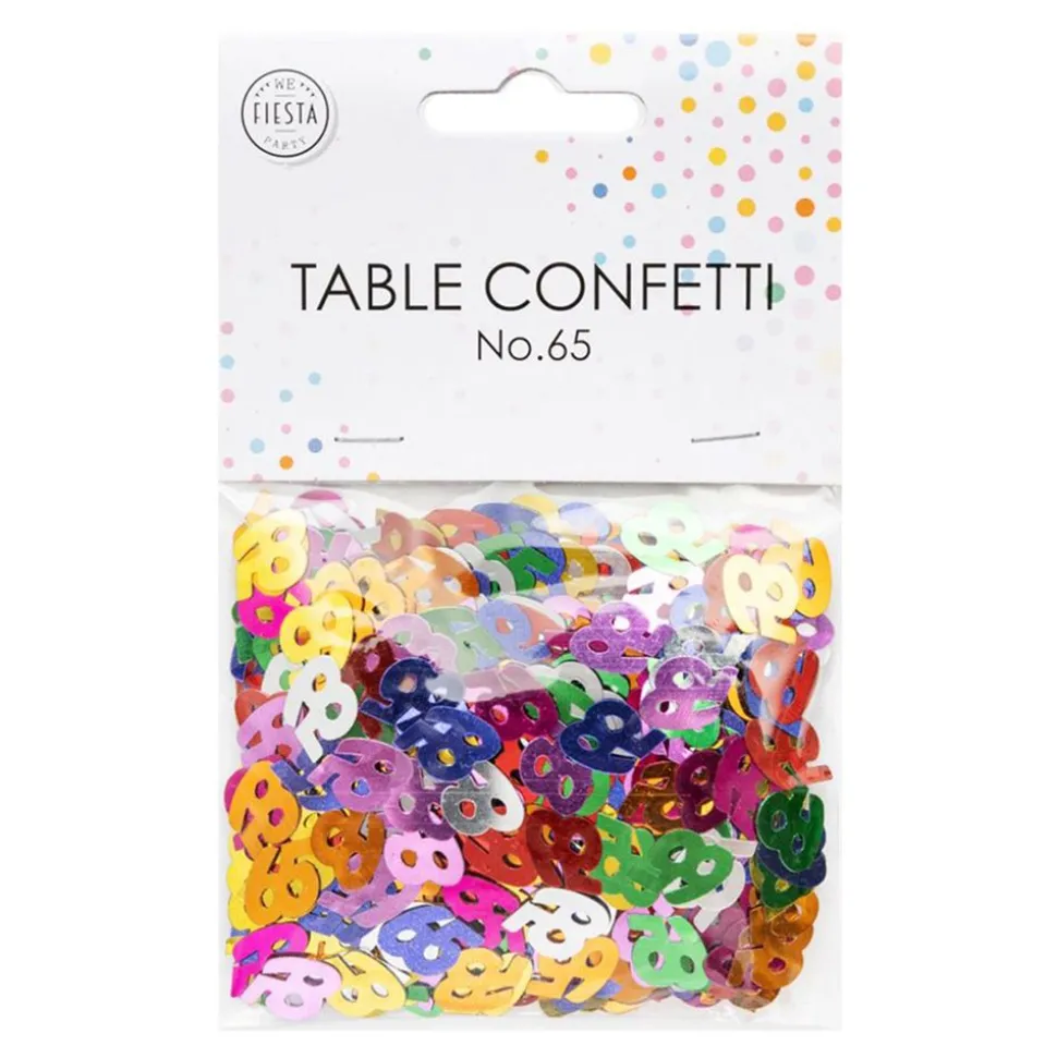 Bordkonfetti Tall 65 Fargmiks Metallic
